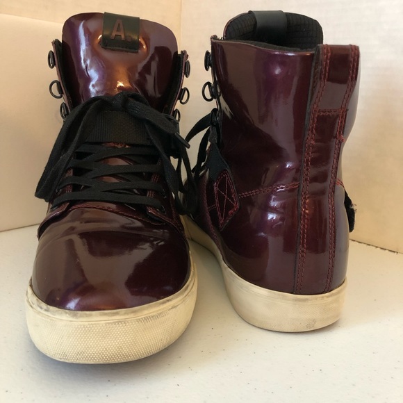 ๐ฅSALE๐ฅPatton Leather High Tops - Picture 3 of 8